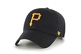 '47 Brand Clean Up Pittsburgh Pirates Black Adjustable Cap