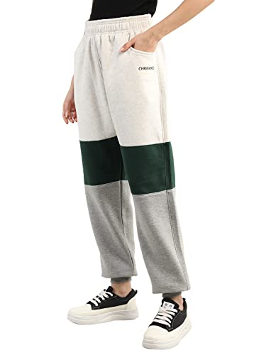 Image of CHKOKKO Women High Rise Gym Wear Sports Fitness Relaxed Track Pant