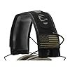 Walkers Razor Slim Shooter Electronic Folding Ear Protection Muffs, Tan Patriot #3