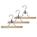 Produktbild Zeller 17111 Hosenklemmbügel, 3-er Set, natur , ca. 25 x 15 cm