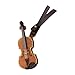 Elegante Portachiavi Violino In Pelle E Chitarra Elegante Adornment Per Musicisti E Appassionati Per Portachiavi In ​​pelle PU immagine