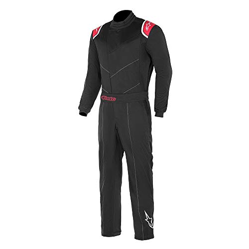 Alpinestars 3357019-13-3XL: Universal Driving Suit Black/Red 3X