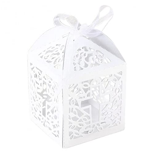Onsinic 10pc Cajas De Caja De Regalo Caja De Cumpleaños Cajas De Fiesta Cajas Pequeñas para Regalos Comunión Bautizo Favor De Bolsa Cover