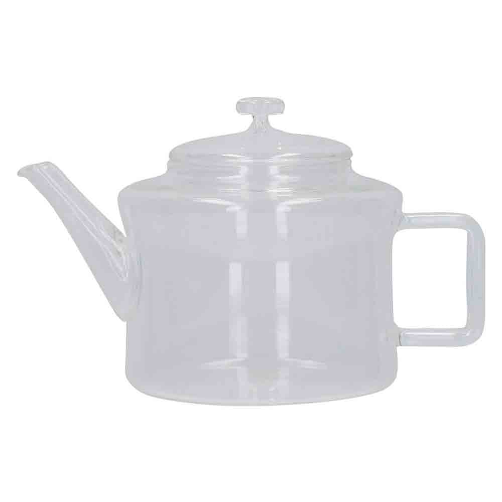 La Cafetière Transparent Healthy Living 'Matcha' 5-Cup Clear Glass Teapot, 1 Litre (2.75 Pints)