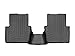 WeatherTech Custom Fit FloorLiners for Mazda CX-3-2nd Row (448482), Black