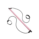 HONMEET Pilates Stick Yogatraining Bar Widerstand Stange Gymnastik Ganzkörpertraining Hüften Beine Arme Yoga Fitnessgerät Beinstulpen Muskelaufbau Pilates Grundausstattung
