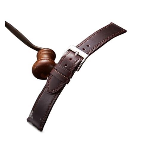 Bracelet de montre fait à la main en cuir vintage 18mm 20mm 22mm INEOUT