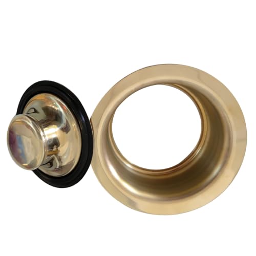 Brida de cobre para fregadero con tapón elegante de diseño moderno 2