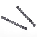 MOPFOL 100 peças de pontos embutidos na escala - marcadores de posição de acrílico para violão, baixo, banjo, ukulele, bandolim, peças de reposição de reparo DIY (6,3 mm)