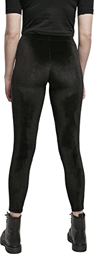 Urban Classics Ladies Velvet Tech Mesh Leggings