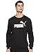 Produktbild PUMA Herren ESS Crew FL Big Logo Sweatshirt, Black, 17-22