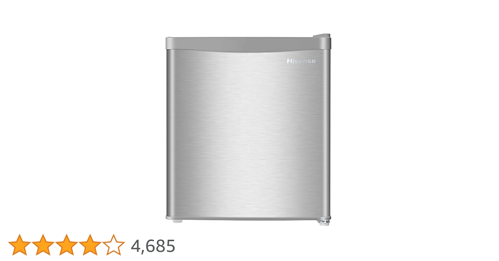 ノンフロン冷蔵庫　Hisense HR-A42JWS Hisense ノンフロン冷蔵庫 HR-A42JWS 42L ハイセンス 42L 冷凍