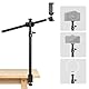 JEBUTU OS01 Tischstativ Overhead Stativ Handy, 32.5-55cm Einstellbar Kamera Halterung für Klein Kamera, klemmstativ mit Flexible Arm & 1/4 Kugelkopf für Webcam, Ringlicht, Live Streaming