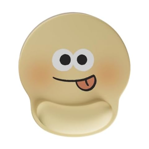 Ergonomic Mouse Pad Wrist Support, Comfortable Mouse Pad with Wrist Rest, Non-Slip Rubber Base Mouse Pad, Relieve Wrist Pain Gel Mouse Pad for Laptop, Computer (LR-0144) Cover