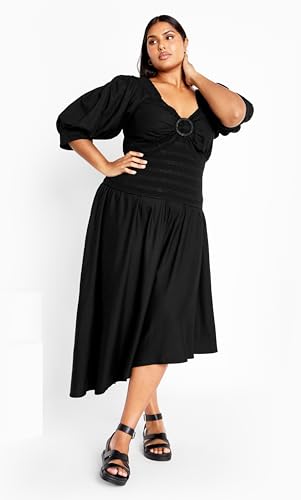 City Chic Women's Plus Size Skirt - Asymmetrical Hem4
