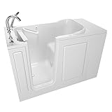 American Standard SSV4828LA-WH Value Series Walk-In Safety Tub Air Massage System, 48 in x 28 in, White