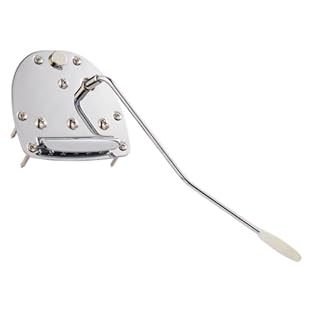 Durable steel tremolo assembly with stop tailpiece for use on Jaguar and Jazzmaster guitars Please verify the dimensions to confirm the fitment before you purchase Comes with pop-in(not screw-in style) tremolo arm and bridge mounting screws Stabilize...