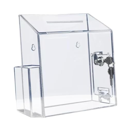 Boîte à suggestions avec serrure portable pour réception et bureau