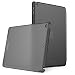 New iPad 9.7 2018/2017 Case, Clayco Clear Back Protector Lightweight Slim Fit for iPad 9.7 Case [Compatible with Offical Apple Smart Covers and Keyboard] (Frost/Black)