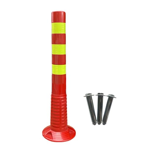 Poste de Tráfico Reflectivo 75 cm con base estable miniatura 1