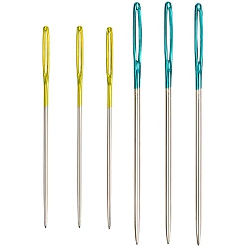 SINGER Hand Sewing Tapestry Needles, Size 18 & 21 (Set of 6, Size 18 & 22)