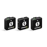 RØDE Wireless ME Dual Set Ultra-compact Wireless Microphone System with Built-in Microphones, GainAssist Technology and 100m Range for Filmmaking, Interviews and Content Creation (Black)