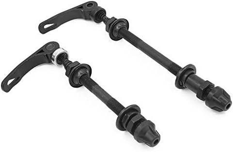Cycling Quick Releases Set, 2pcs Quick Release Bicycle Hub and 2pcs Bike Front Rear Axle Hollow Shaft for MTB Road Mountain Bicycle