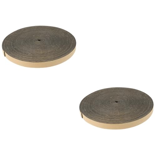 Levemolo 2 Rolls Replacement Speaker Foam Strip 12mm Sealing Tape for Car Speakers Seal Gasket Durable Lightweight