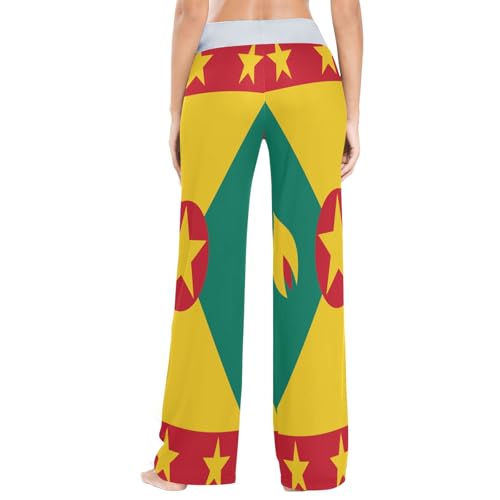 Pantalon de pyjama femme Grenade en taille M avec cordon