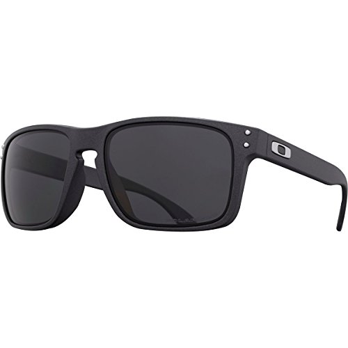 Oakley Men's A Holbrook Sunglasses, Matte Steel, 56 mm