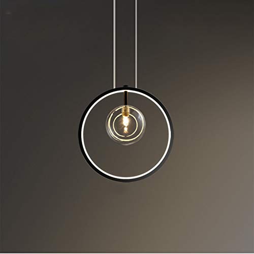 Lampe de chevet personnalisée à barres noires avec ampoule G9 LED