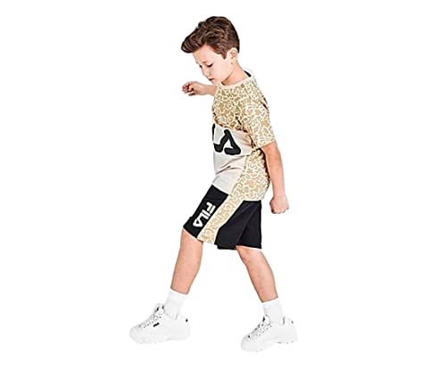 Short de sport Fila Mitch en tissu éponge pour garçon