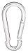 Lucky Line Products Spring Snap, Heavy Duty, 3/8" Stock Thickness L, 4", 9/16" Eye Inside Dia. 4FCE3-1 Each