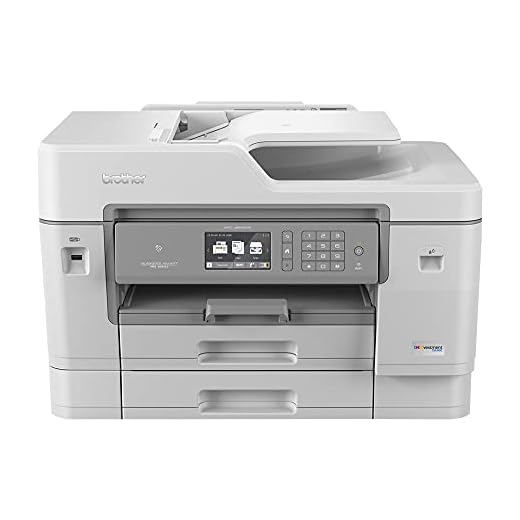 Brother Inkjet Printer, MFCJ6945DW, INKvestmenttank Color Inkjet All-in-One Printer with Wireless, Duplex Printing and Up to 1-Year of Ink in-Box, Amazon Dash Replenishment Ready