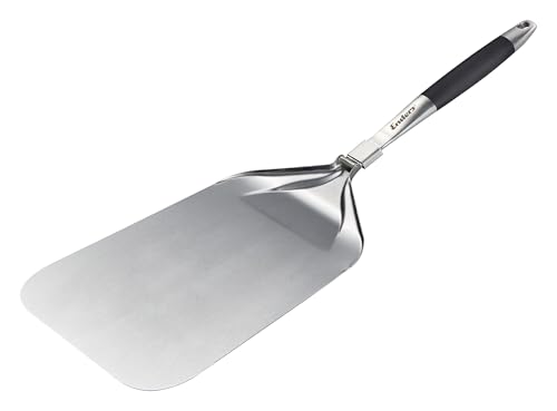 Enders® Premium Pizzaschieber, Pizzaschaufel aus Edelstahl, Schieber in der Mitte zusammeklappbar, ergonomischer Griff Soft Touch Oberfläche, einfaches Befördern der Pizza, Grillzubehör #8770 Enders® Premium Pizzaschieber, Pizzaschaufel aus Edelstahl, Schieber in der Mitte zusammeklappbar, ergonomischer Griff Soft Touch Oberfläche, einfaches Befördern der Pizza, Grillzubehör #8770