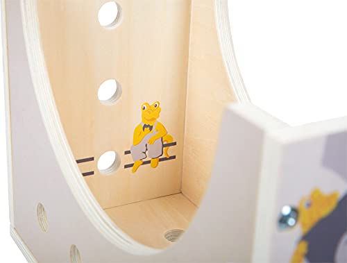 Small Foot 11809 2-in-1 Toolbox Miniwob, with wooden kids' tools, role-play toy for children aged 3+ years - Image 3