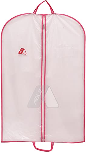 Able Garment Cover, Sherwani Cover, Bridal Garment Cover, Lehenga Cover And Cloths Bags With Zipper PVC Fabric And Pink Colour Pipeen Edge (X-Large Size 140 X 60 Cm) Pack of 7+1 (B09H3728JZ) Amazon Price History, Amazon Price Tracker
