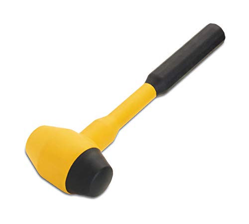 Maillet en caoutchouc 600 GR avec manche antivibration haute densité