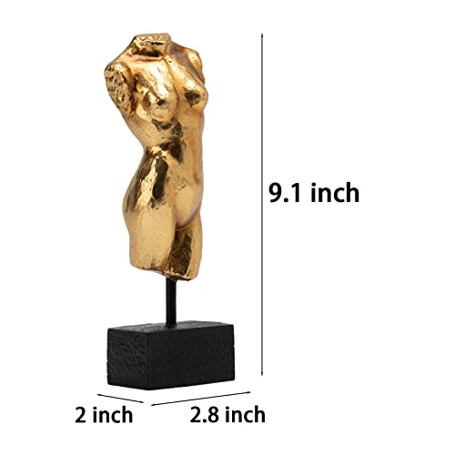 Guichifun Sculptures Home Decor Bust Female Statue - Figure Resin Decoration Modern Decorative Figures Home Art Sculpture Christmas Birthday Gifts For Men&Women 2.25 X 1.5 X 7.5 Inch #TOP2