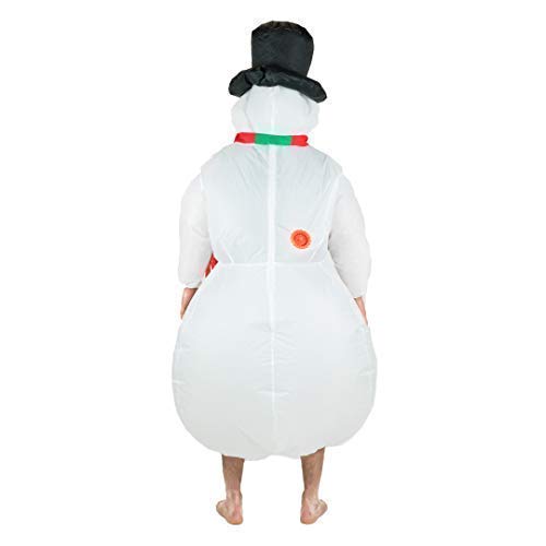 Disfraz Navideño De Muñeco De Nieve Morph Piggyback