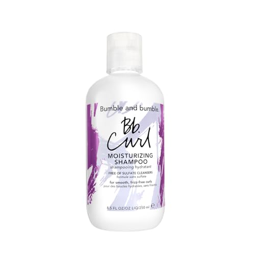 Bumble and bumble. Curl Moisturizing Shampoo | For Moisturized Curls | Frizz Control + Color Safe | Coily, Curly, Wavy | With Jojaba, Avocado + Coconut Oil | StandardSize, 8.5 Fl Oz