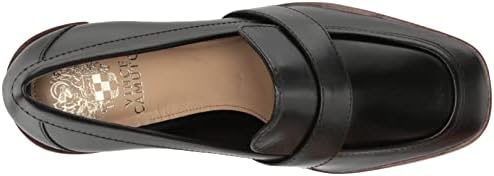 Vince Camuto Women's Footwear Women's Ezerna Stacked Heel Loafer Pump, Black, 9.5 | Image 4
