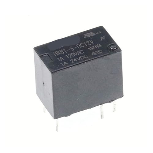Relais HRB1-S-DC12V pour automatisation et domotique basse tension 1A