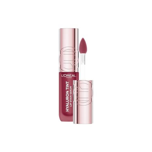 L'Oréal Paris - Encre à Lèvres Multi-Usages - Hydrate Instantanément & Offre un Éclat de Couleur Naturel - Enrichi en Acide Hyaluronique - Hyaluron Tint - Teinte : Berry Jolie