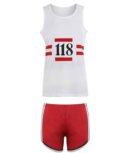 Ya en mundofriki.es: Fashion Sports Dude Disfraz Unisex 118 Retro de Maratón – Camiseta y Pantalones Cortos – Disfraz Divertido Años 80 – Tallas S a XL – Para Hombre y Mujer (118 disfraces, Small)