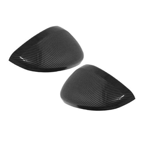 Coque de rétroviseur autocollante ABS carbone pour Citroën C3 Peugeot 208