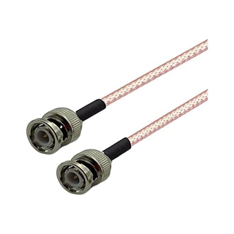 LIANGMEI Qingqing Store 10pcs HD SDI Cable BNC Male To BNC Male Connector Pigtail 75ohm RG179 Cable 15cm 20cm 30cm (Color : 20cm) Cover