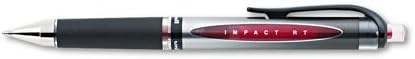 uni-ball : Gel Impact Retr Roller Ball Pen, Red Ink, Bold, 1.0 mm -:- Sold as 2 
