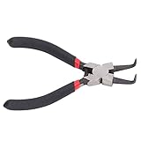 Aramox 5in -Schnappringzellen, Carbon -Stahl Circlip Zange für Interne Schnappringe mit Gummihandle, Kompaktes Werkzeug für Mechaniker und Aufgaben