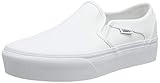 Muster zum Überziehen Vans Damen Asher Platform Sneaker, Weiß ((Canvas) White 0RG), 39 EU